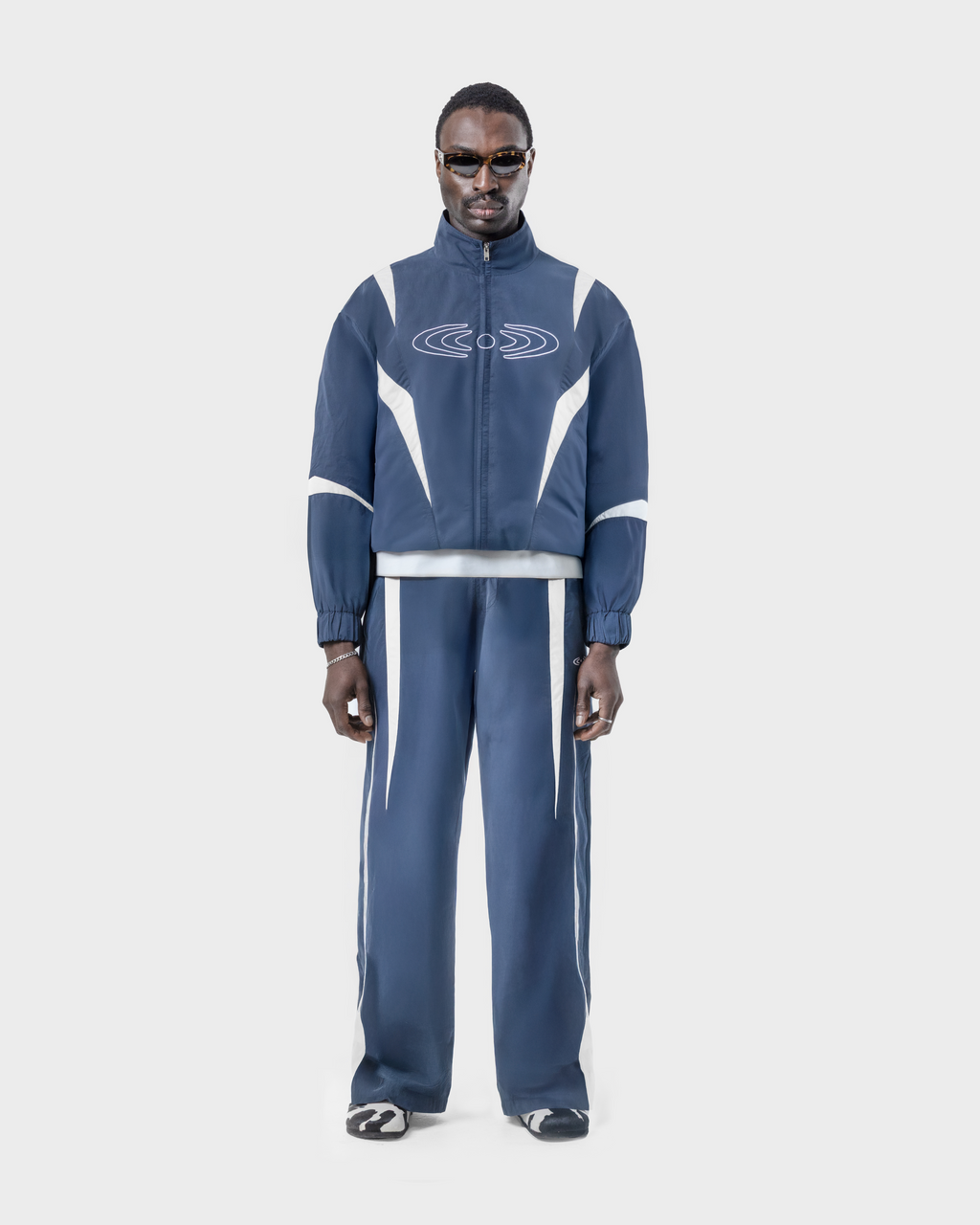 NAVY AXIS TRACK JACKET